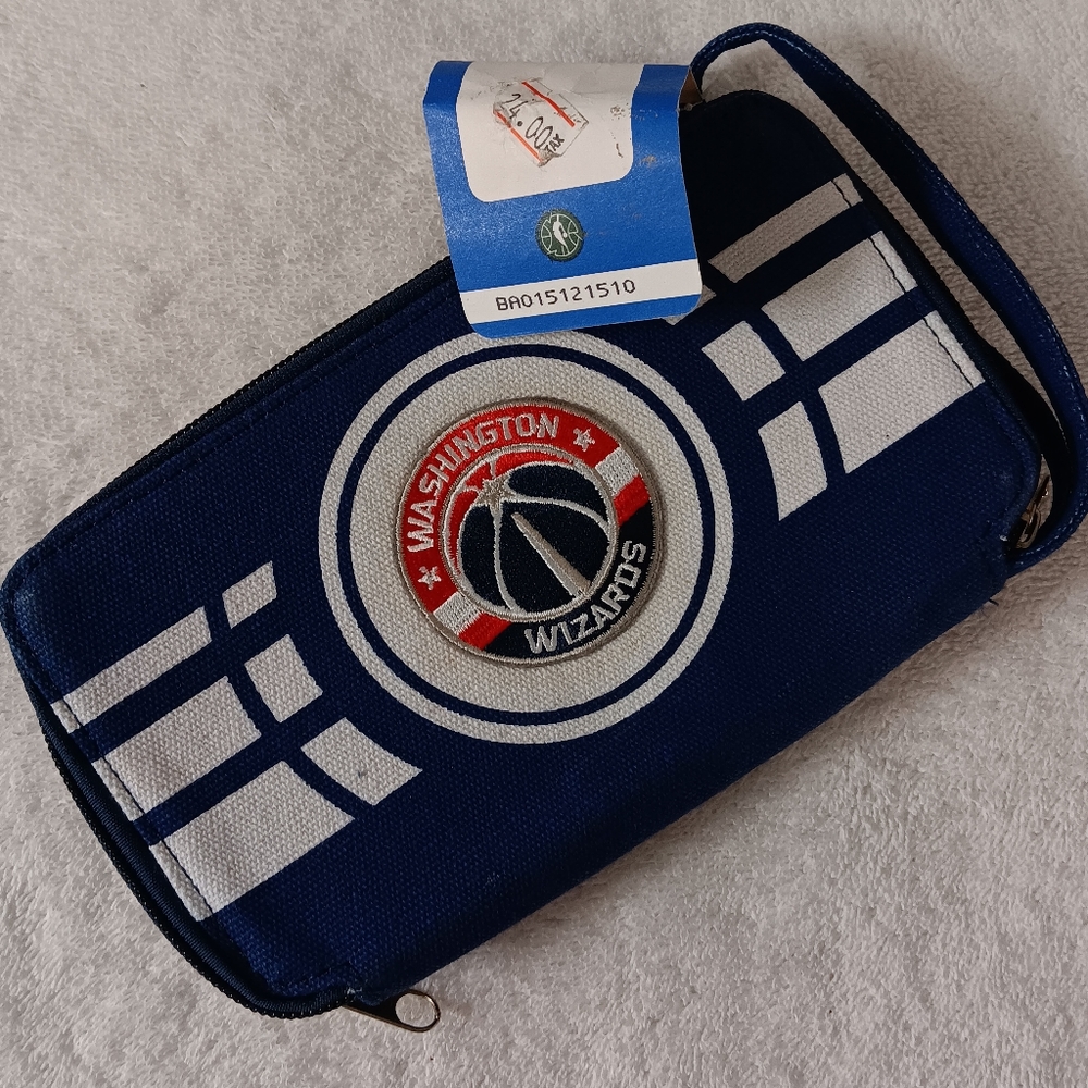 NBA Washington wizards wristlet wallet
